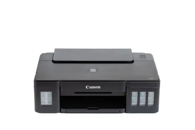 how do i clear a canon printer error